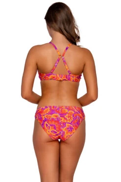 Kauai Keyhole Bralette Bikini Top (E-H Cup) -Shoreline Trendy 54TEFGPELE Bikini Top Pele Back1