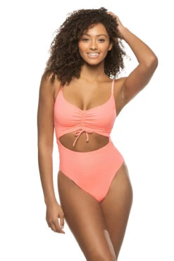 Santa Monica Monokini Cutout One Piece Swimsuit