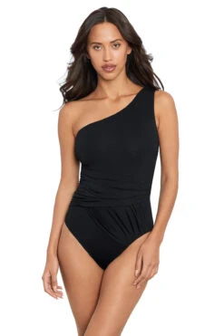Plot Twist Nessa Asymmetrical One Piece Swimsuit