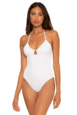 Candice Convertible Halter One Piece Swimsuit