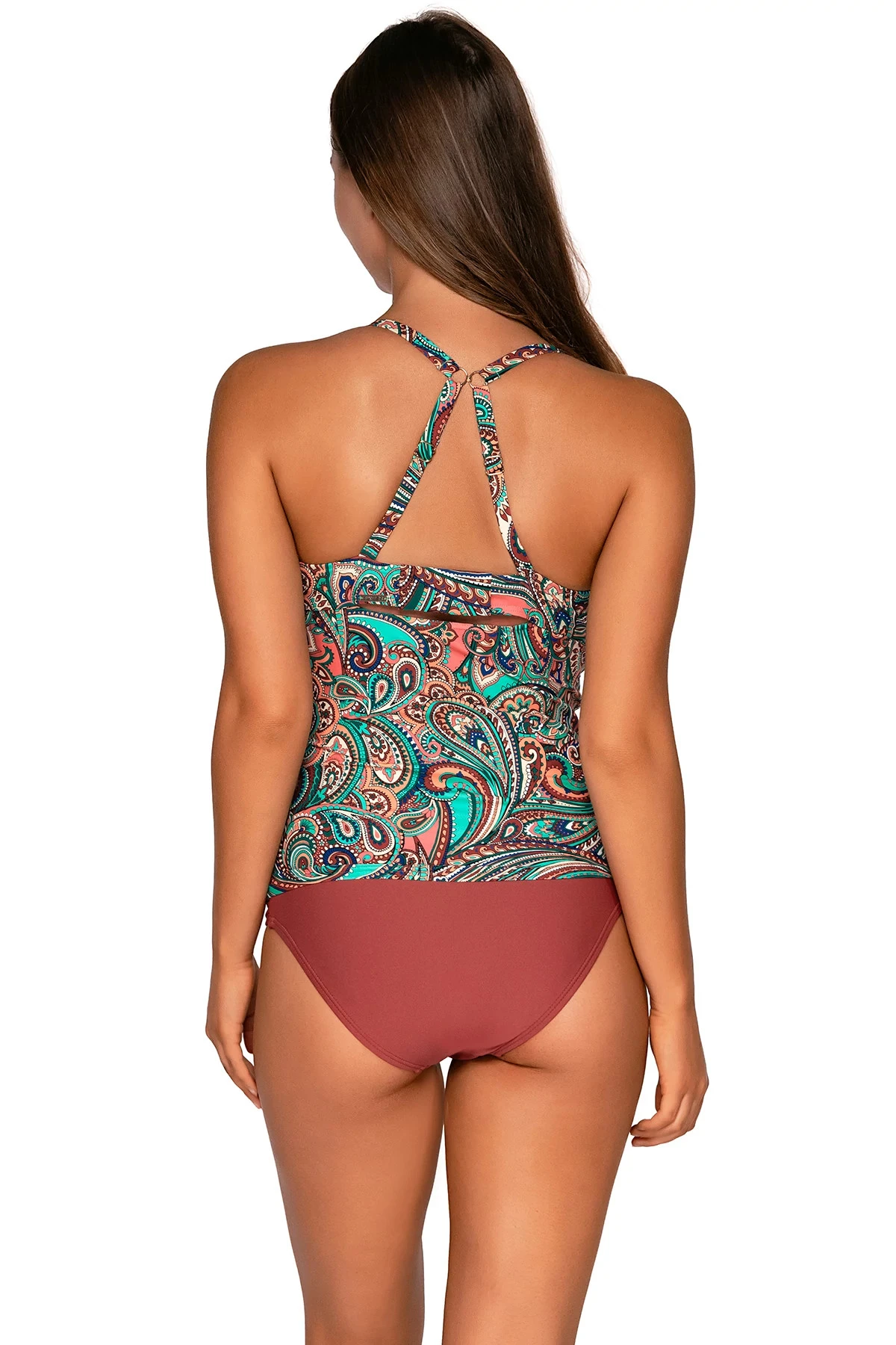 Serena Underwire Tankini Top (D+ Cup) 4 Serena Underwire Tankini Top (D+ Cup) - Image 2
