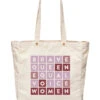 Women's Equality Tote -Shoreline Trendy 72 FBAGSP22WD Bag Natural Purple Front