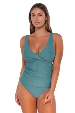 Elsie Underwire Tankini Top (D+ Cup)