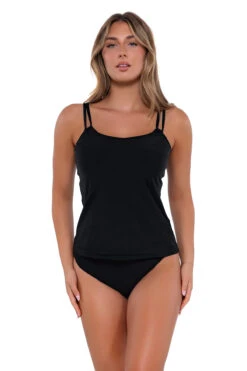 Taylor Molded Underwire Bra Tankini Top (D+ Cup)