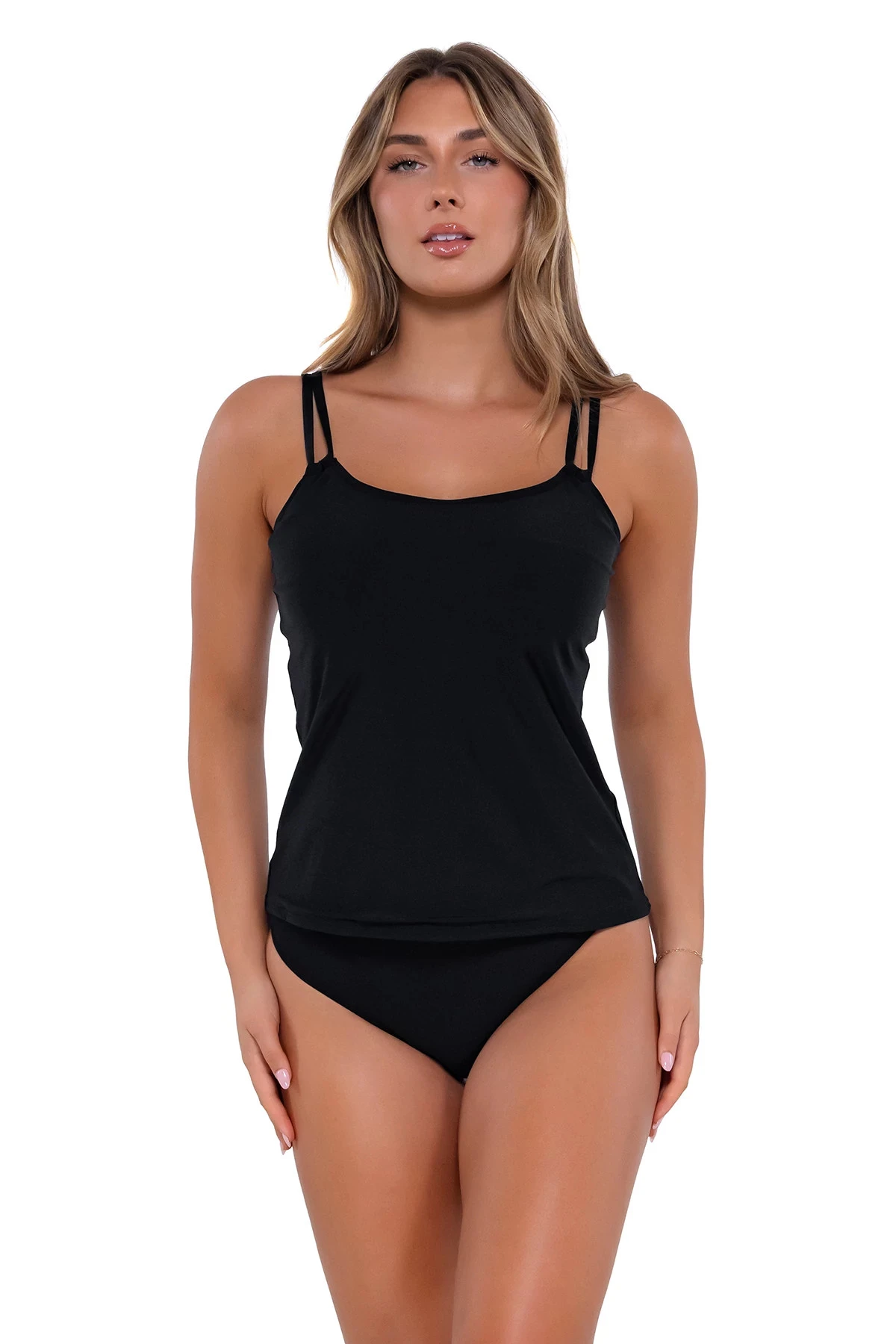 Taylor Molded Underwire Bra Tankini Top (D+ Cup) 3 Taylor Molded Underwire Bra Tankini Top (D+ Cup)