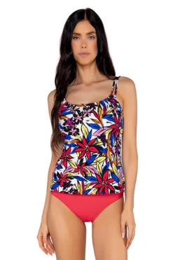 Taylor Molded Underwire Tankini Top (D+ Cup)