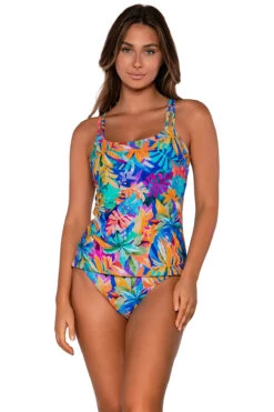 Taylor Underwire Tankini Top (E-H Cup)