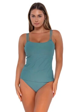 Taylor Underwire Tankini Top (E-H Cup)
