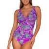 Forever Underwire Tankini Top (E-H Cup) -Shoreline Trendy 77TEFGMARRA Tankini Top Marrakesh Front