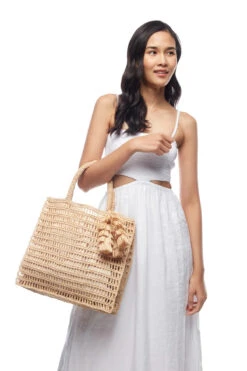 Georgia Tote Bag -Shoreline Trendy 8452 Bag Natural Lifestyle1