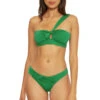 Rylie Bandeau Bikini Top -Shoreline Trendy 852337 Bikini Top Grass Front1