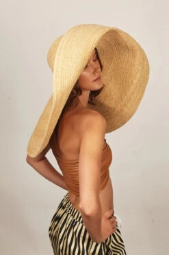 Sober Spinner Sun Hat 7 Sober Spinner Sun Hat -Shoreline Trendy 8726 Hat Natural Lifestyle
