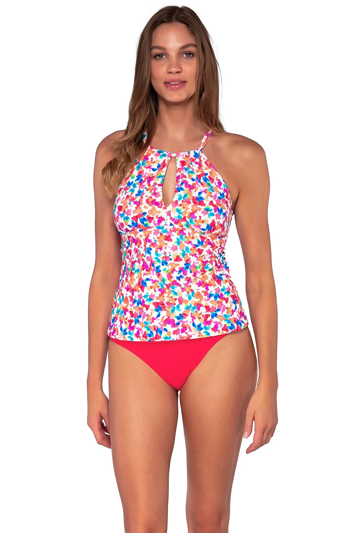 Mia High Neck Tankini Top 3 Mia High Neck Tankini Top