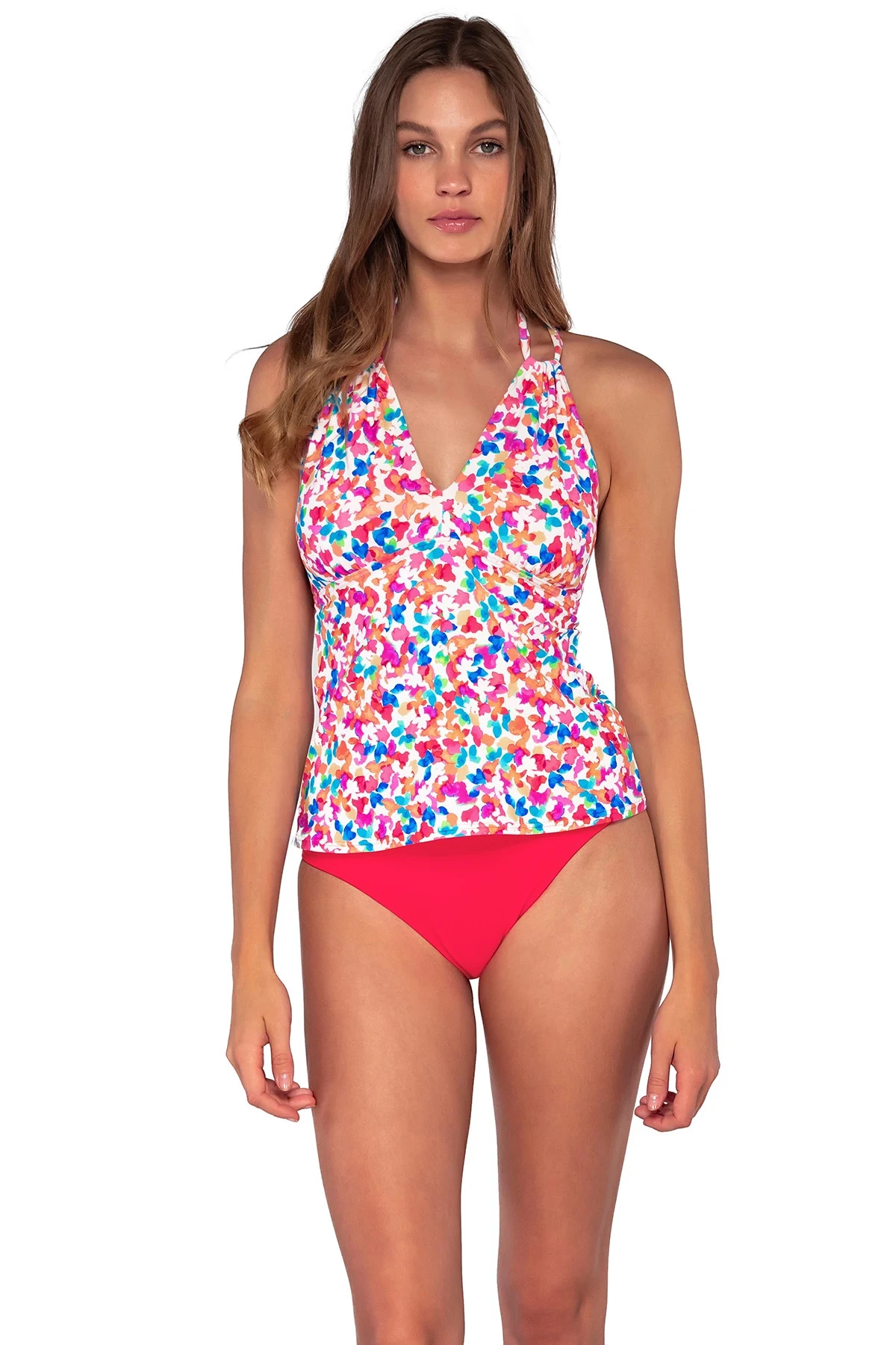 Mia High Neck Tankini Top 4 Mia High Neck Tankini Top - Image 2