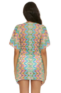 Shoreline Trendy -Shoreline Trendy 9139371 Apparel Dress Multi Back