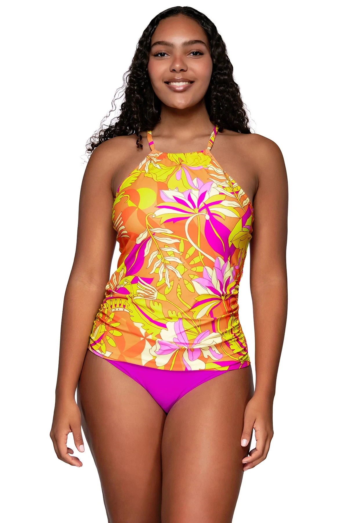 Harlow High Neck Halterkini Top 3 Harlow High Neck Halterkini Top