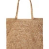 Tilly Raffia Tote -Shoreline Trendy 9527 HRT Bag Natural Front
