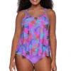 Sadie Tankini Top -Shoreline Trendy 964TISLAB Tankini Top Isla Bonita Front