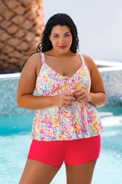 Marin Underwire Tankini Top 9 Marin Underwire Tankini Top -Shoreline Trendy 970TPHOEN Tankini Top Phoenix Lifestyle