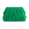 Greta Terry Clutch -Shoreline Trendy 98 44 003GR Bag Green Front