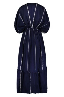 Nunu Plunge Maxi Dress 9 Nunu Plunge Maxi Dress -Shoreline Trendy 99980 NV 166749