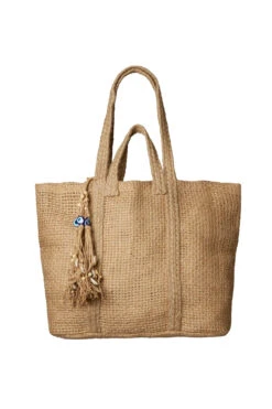Evil Eye Tassel Tote