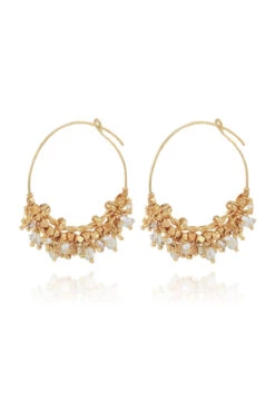 Grappia Mini Beaded Hoop Earrings