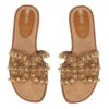 Sam Edelman Bay Soleil Slides -Shoreline Trendy BAY SOLEIL Shoe Cuoio Front