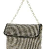 Bomba Macro Flap Bag -Shoreline Trendy BOMBA MACRO Bag Beige Black Front