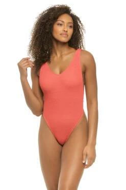 Alicia Over The Shoulder One Piece Swimsuit