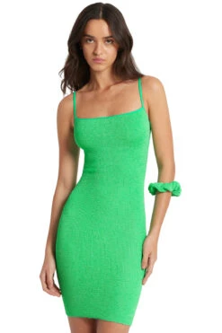 Paloma Crinkle Stretch Mini Dress