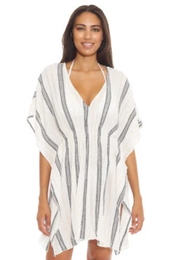 Radiance Metallic Stripe Tunic
