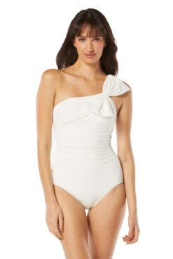 Underwire Asymmetrical One Piece Swimsuit