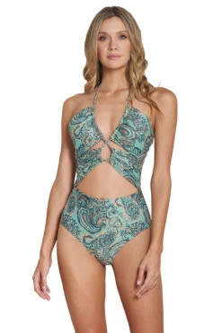 Reversible Halter Monokini