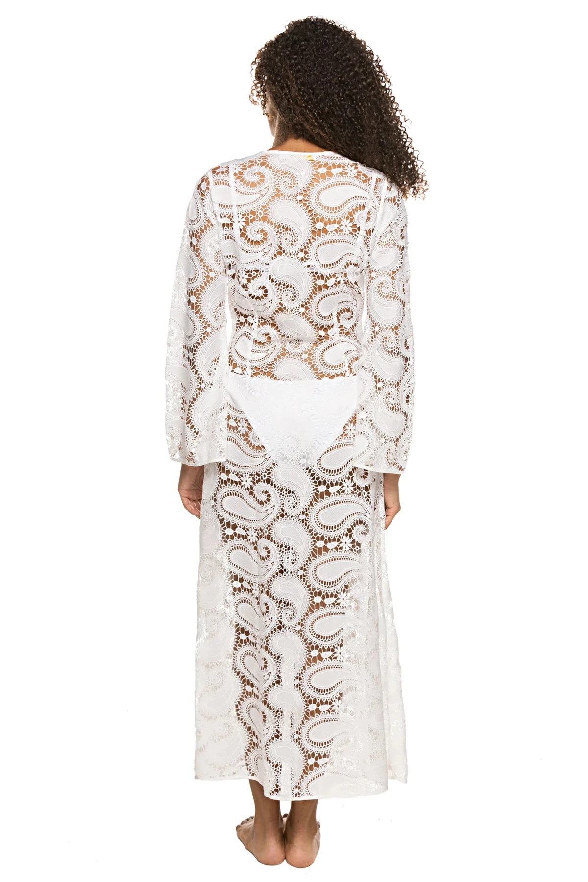 Paisley Guipure Maxi Dress 4 Paisley Guipure Maxi Dress - Image 2