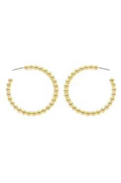 Gold Hoop Earrings