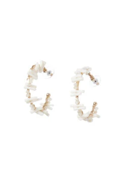 Shell Hoop Earrings