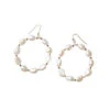 Pearl Hoop Earrings