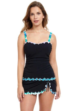 Moroccan Escape Tankini Top (E Cup)