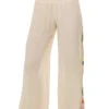 ELAN Crochet Panel Wide Leg Pants