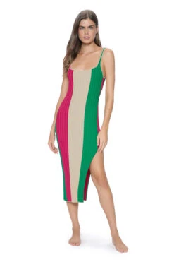 Piper Crochet Midi Dress