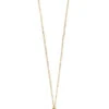 Aventura Serti Long Necklace -Shoreline Trendy FAVENTURA SERTI PM O Necklace Gold Front2