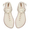 Sam Edelman Gigi Pearl Sandals -Shoreline Trendy GIGI PEARL Shoe Porcelain Front