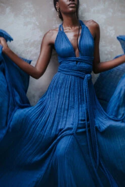 Gisella Maxi Dress 12 Gisella Maxi Dress -Shoreline Trendy GISELLA Apparel Dress Cobalt Lifestyle