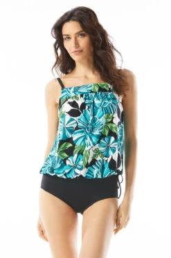 Audrey Blouson Tankini Top
