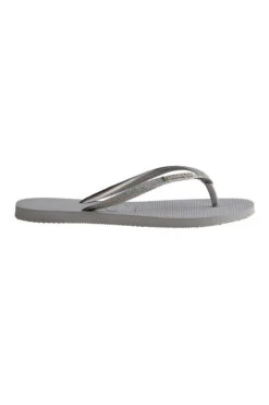 Havaianas Slim Glitter Flip Flops -Shoreline Trendy HAV GREY ICEGY Footwear Other 101752