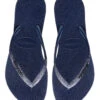 Havaianas Slim Sparkle Flip Flops 1 Havaianas Slim Sparkle Flip Flops -Shoreline Trendy HAV WHITE NVBL Footwear Top 100242