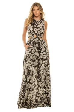 Idris Cutout Maxi Dress