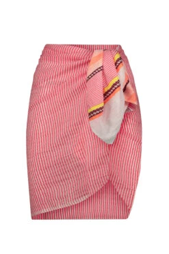 Cirq Sarong -Shoreline Trendy HSW2324 Apparel Bottom Peach Melba Laydown