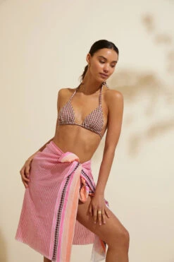 Cirq Sarong -Shoreline Trendy HSW2324 Apparel Bottom Peach Melba Lifestyle